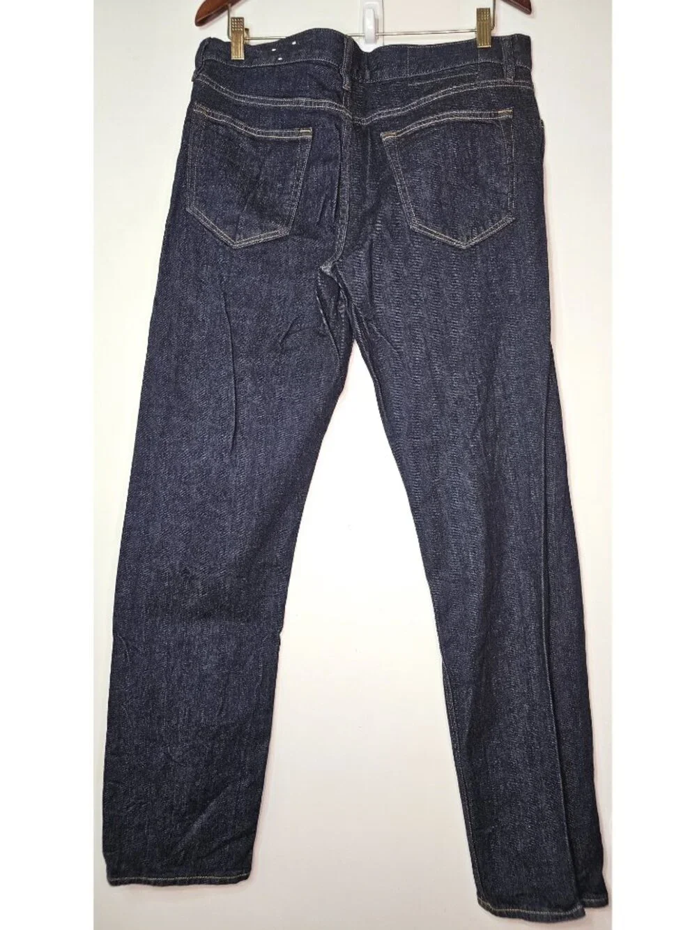 Banana Republic Straight Fit Zipper Fly Jeans 33x32 Light Stretch Denim